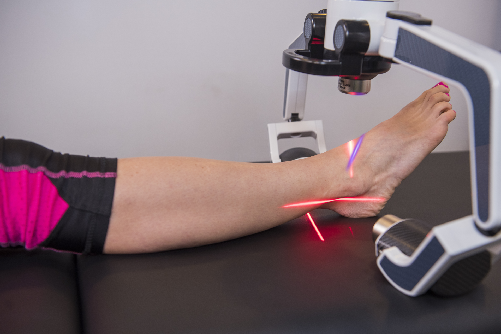 Laser Therapy for ankle pain and scars
